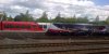 Arriva Spurt and container train Dordrecht.jpg