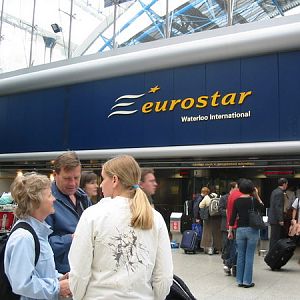 Eurostar in its Waterloo days