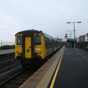 #5: NIR "Thumper" unit 8784 at Portrush, having made the short journey from Coleraine.