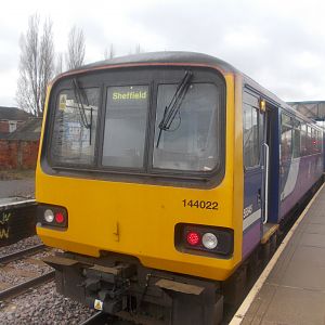 144022 at Castleford. I took a picture here rather than at Leeds because me and Paul were cutting it a little fine for making it on at Leeds. This was