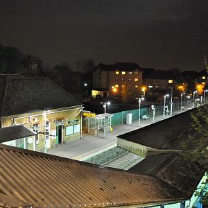 The only long exposure I could attempt to take. Crystal Palace Station.