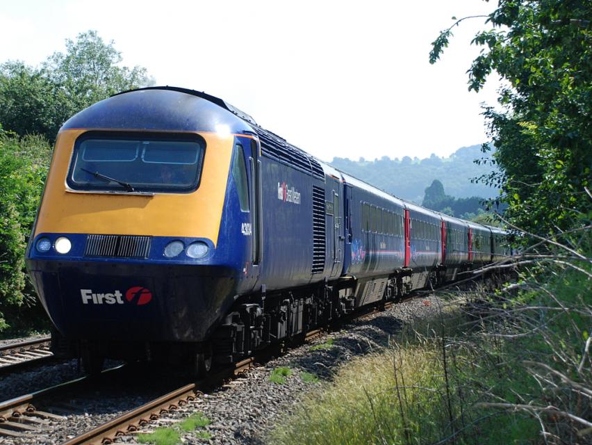 FGW HST set with a Paddington - Cheltenham service.